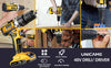 PowerDrill™  - KIT TALADRO PERCUTOR INALAMBRICO -29 PIEZAS