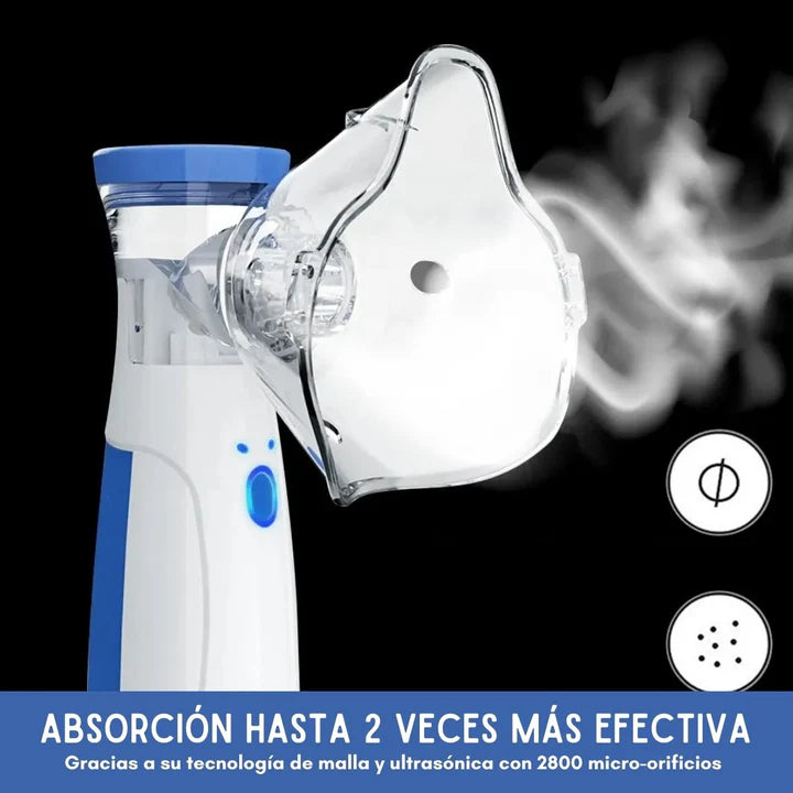 NebuPro®- Nebulizador Portátil y Silencioso