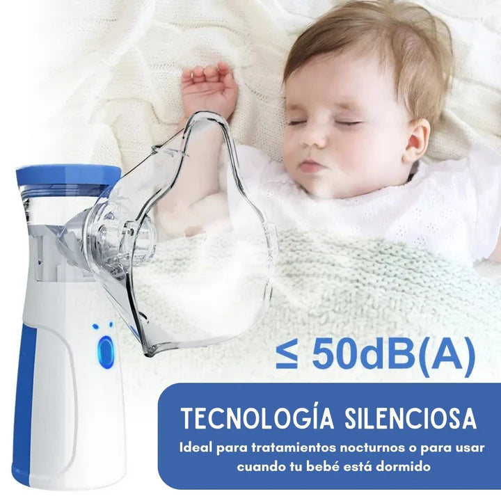 NebuPro®- Nebulizador Portátil y Silencioso