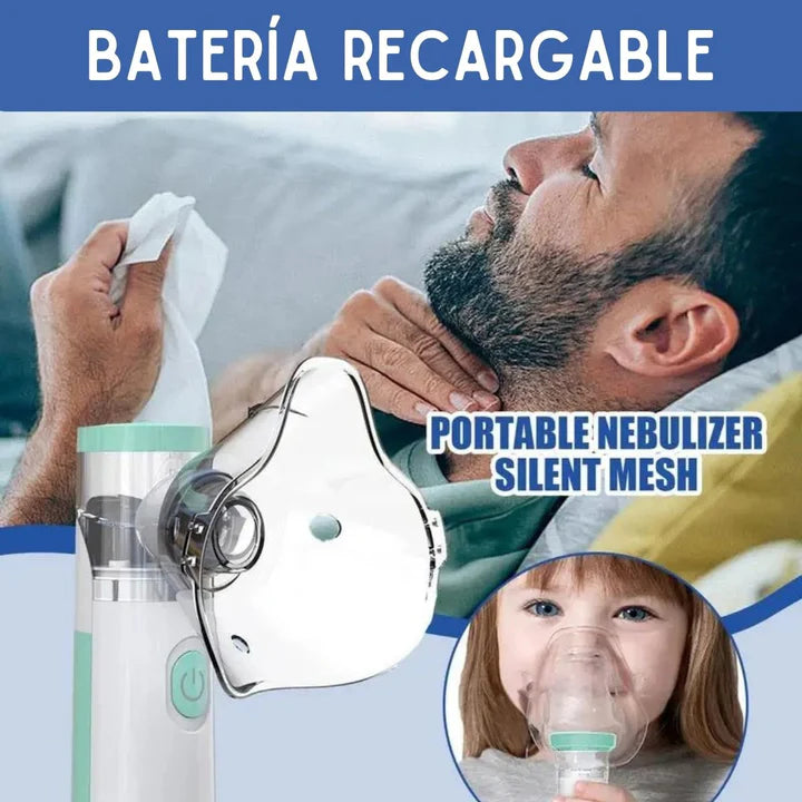 NebuPro®- Nebulizador Portátil y Silencioso