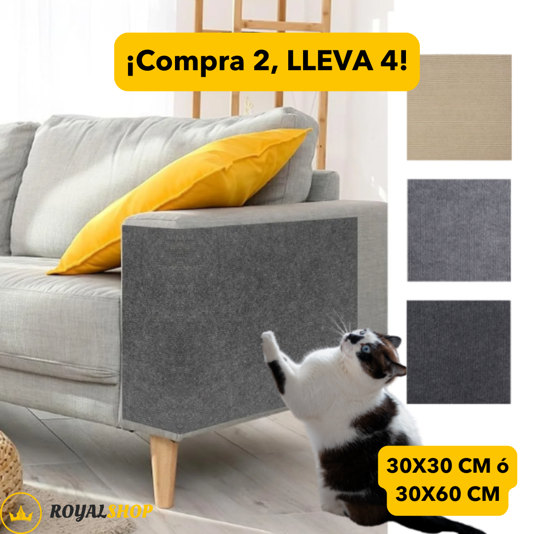 PawSafe™ | Protector de Alfombrilla Autoadhesivo [30x30cm] <br><small>¡Promoción Compra 2, Lleva 4!</small>